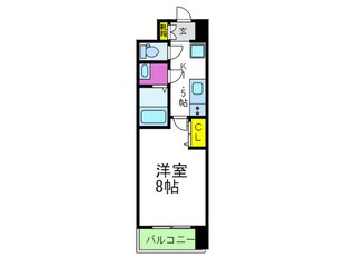 ＢＡＤＧＥ鶴橋の物件間取画像